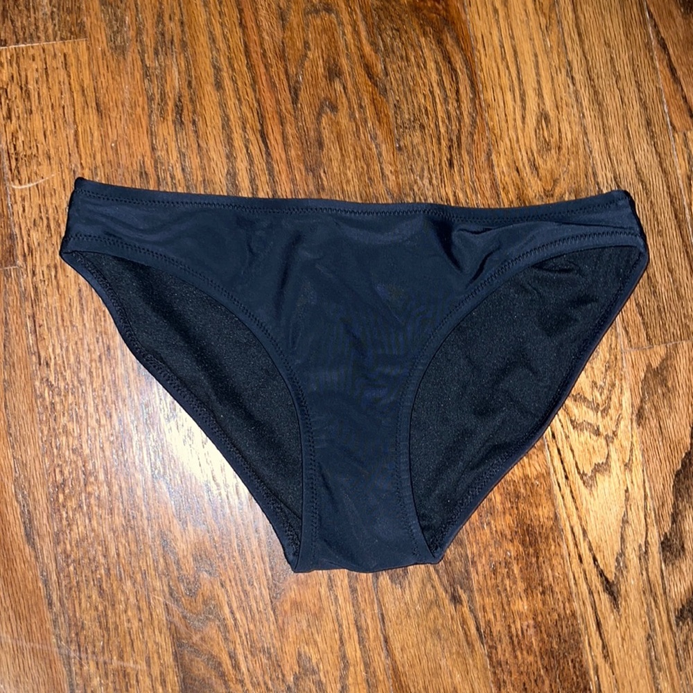 Black Hipster Bikini Bottoms